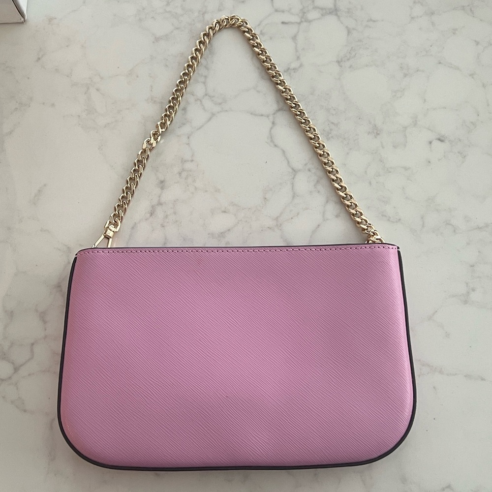 Kate Spade pochette saffiano leather berry cream - Picture 2 of 4